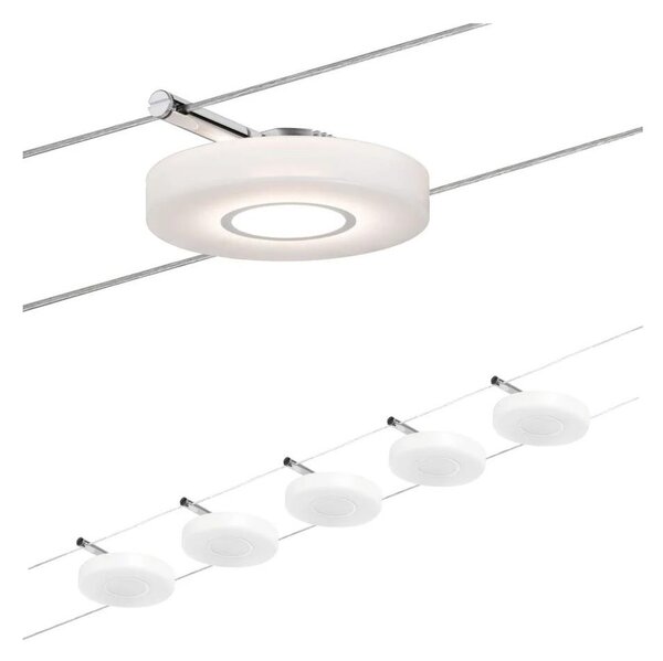 Paulmann 94109 - Set 5x LED/4,3 W, sistem complet pe cablu MAC 230 V