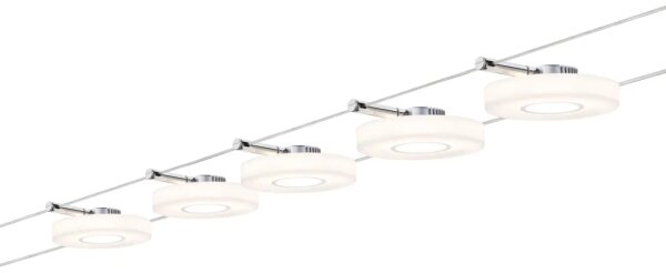 Paulmann 94109 - Set 5x LED/4,3 W, sistem complet pe cablu MAC 230 V