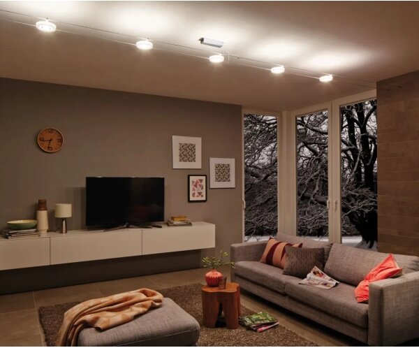 Paulmann 94109 - Set 5x LED/4,3 W, sistem complet pe cablu MAC 230 V