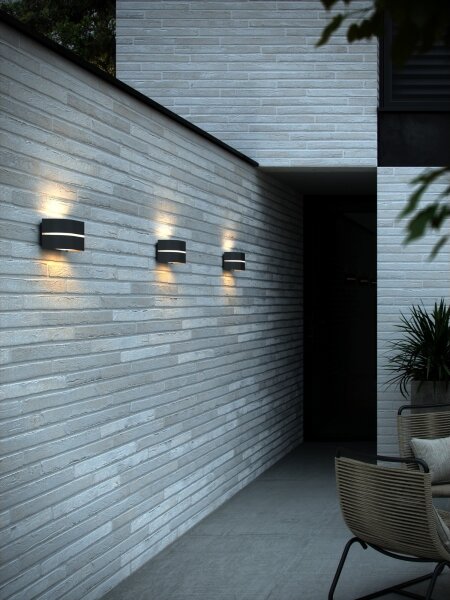 Aplică de exterior Nordlux SIBELIS 1xE27/10W/230V IP44 antracit