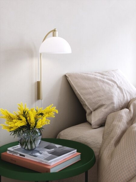 Lampă de perete Nordlux ELLEN 1xE14/40W/230V auriu