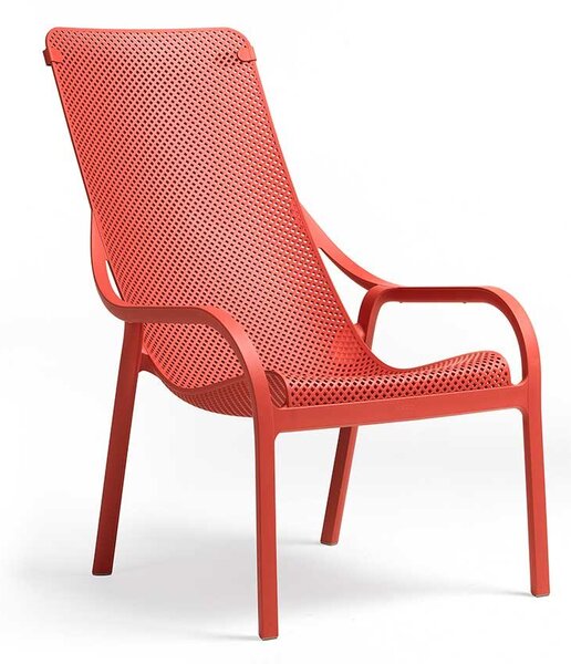 Scaun Exterior Nardi - Net Lounge - Corallo