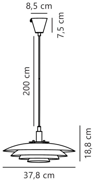 Lustră pe cablu Nordlux BRETAGNE 1xG9/25W/230V roz-auriu
