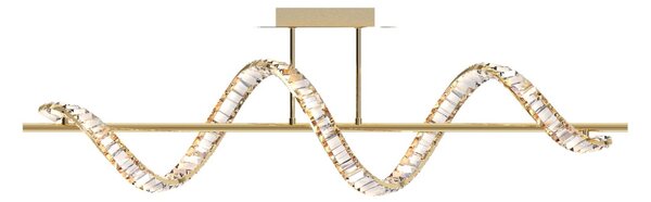 Lustră LED pe tijă Zuma Line MX3170-1-3GT ATHESA LED/24,5W/230V 2700-6000K + telecomandă