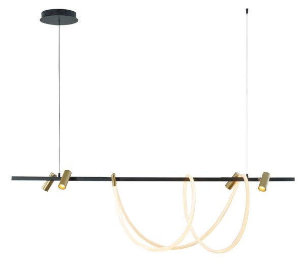 Lustră LED pe cablu Zuma Line 2200277L BALBO LED/67,5W/230V 2700-6000K + telecomandă