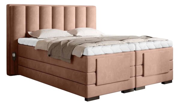 Pat Genoa cu Saltea, Topper, Electric Reglabil, Personalizabil - 180x200, BO-VER-24NU(WB1)
