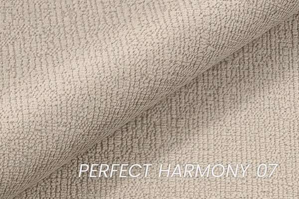 Colțar Loario L stânga cu braț îngust - velur bej Perfect Harmony 07
