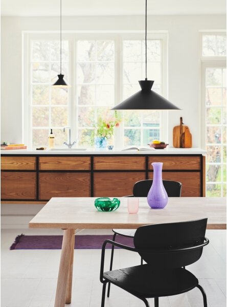 Lustră pe cablu Nordlux DIAL 1xE27/40W/230V d. 45 cm negru