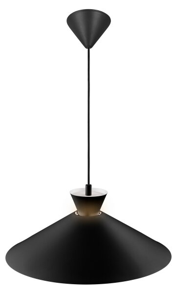 Lustră pe cablu Nordlux DIAL 1xE27/40W/230V d. 45 cm negru