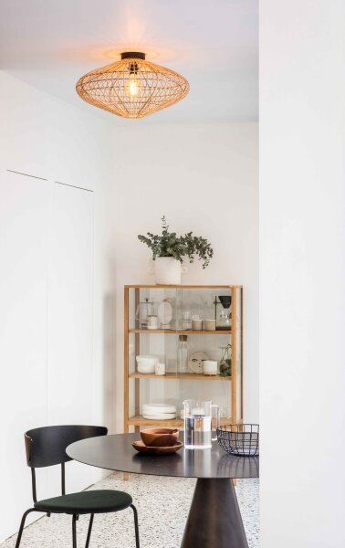 Plafonieră Lucide 03135/56/72 MAGALI 1xE27/40W/230V d. 56 cm bej