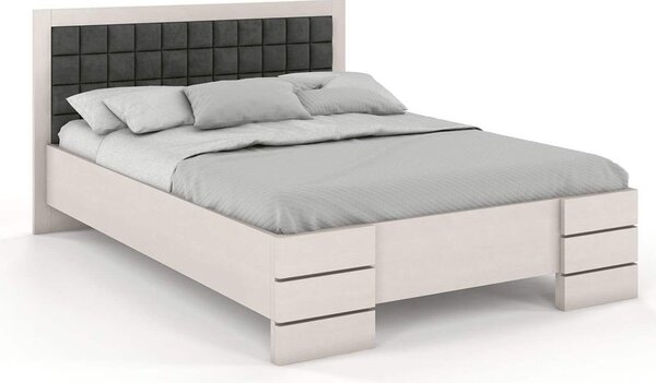 Pat lemn masiv Tapițat TerraCraft Personalizabil - 120x200, Fara