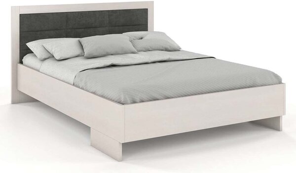 Pat lemn masiv Tapițat TerraCraft Personalizabil - 120x200