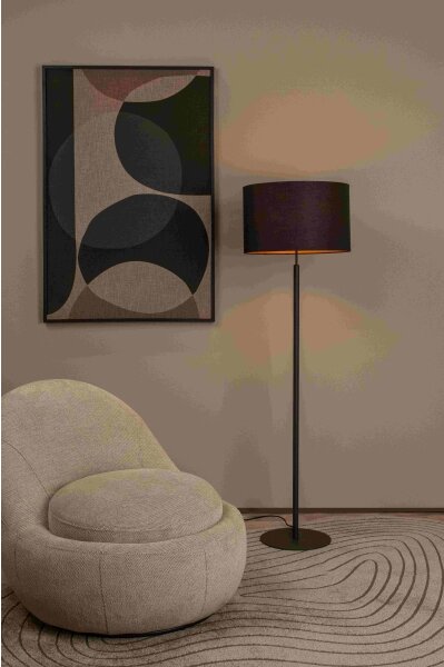 Lampadar Lucide 45709/81/30 MAYA 1xE27/40W/230V negru