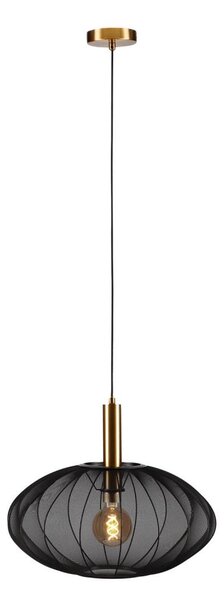 Lustră pe cablu Lucide 03447/52/30 CORINA 1xE27/40W/230V d. 50 cm negru