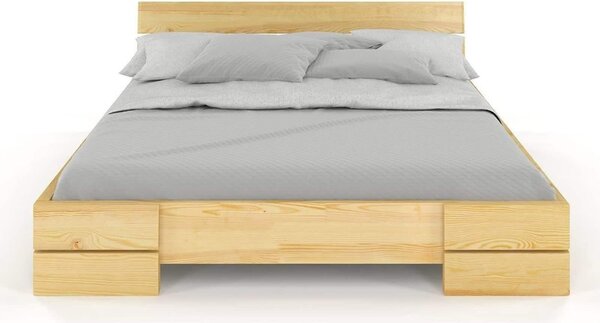 Pat lemn masiv TerraCraft Personalizabil - 90x200cm