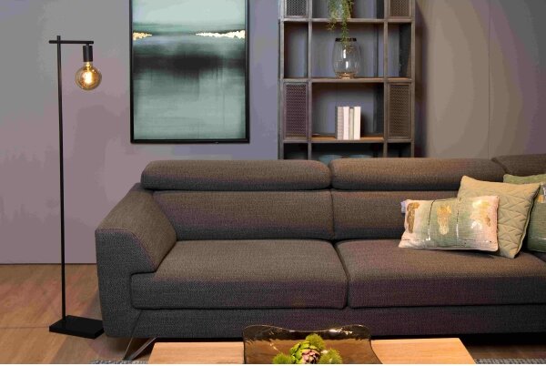 Lampadar Lucide 21721/01/30 LEANNE 1xE27/40W/230V negru