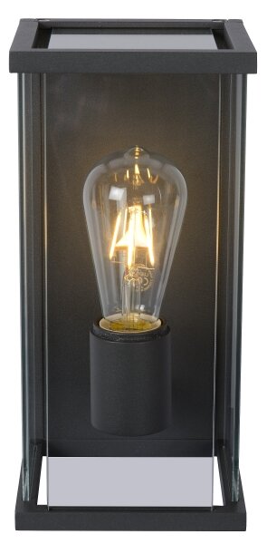Aplică de exterior Lucide 27885/01/30 CLAIRE 1xE27/15W/230V IP54 negru