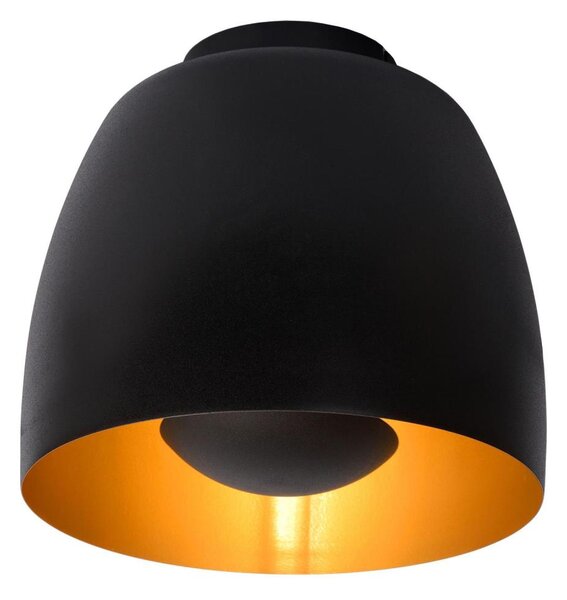 Plafonieră Lucide 30188/01/30 NOLAN 1xE27/60W/230V d. 24 cm negru