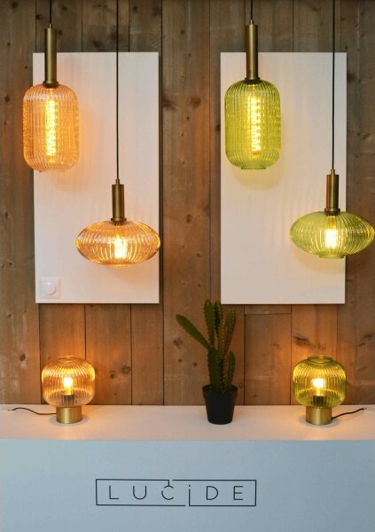 Lampă de masă Lucide 45586/20/62 MALOTO 1xE27/40W/230V bej/auriu