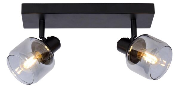 Spot Lucide 77979/02/30 BJORN 2xE14/40W/230V negru