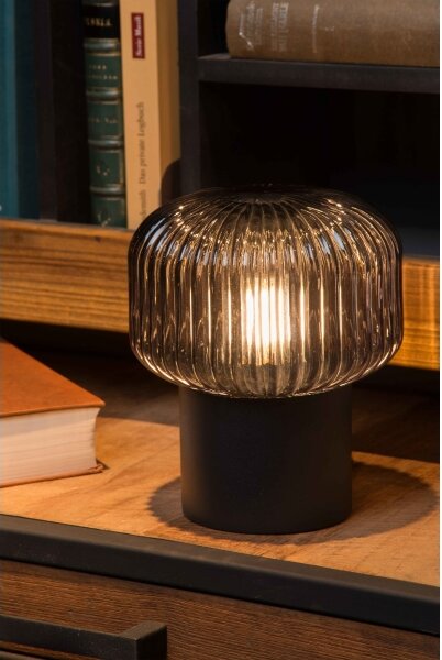 Lampă de masă Lucide 78595/01/30 JANY 1xE14/25W/230V negru