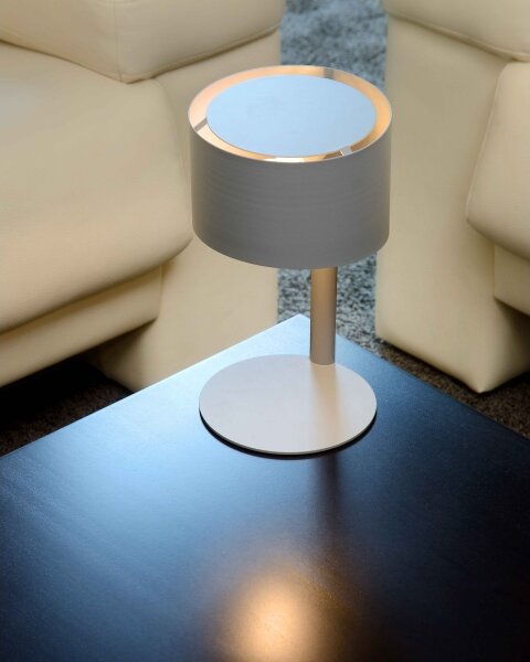 Lampă de masă Lucide 45504/01/36 KNULLE 1xE14/40W/230V gri