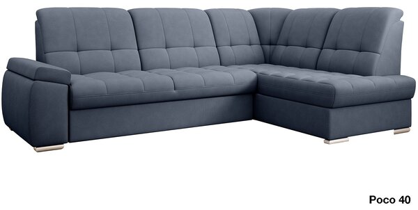 Colțar lemn masiv Extensibil Theo 272x192cm Ladă Depozitare Personalizabil - Poco 40