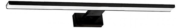 Iluminare pentru oglindă de baie LED SHINE BLACK, 15W, 230V, 80 cm, IP44, negru
