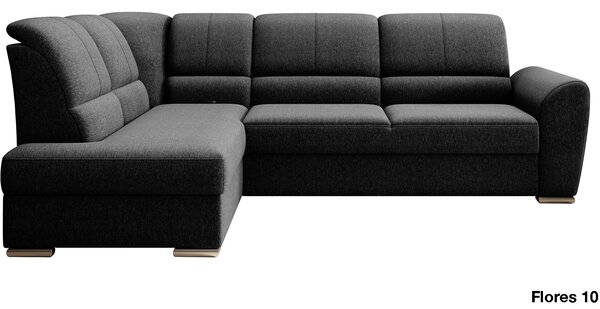 Colțar lemn masiv Extensibil Samara 270x186cm Ladă Depozitare Personalizabil - Loco 05