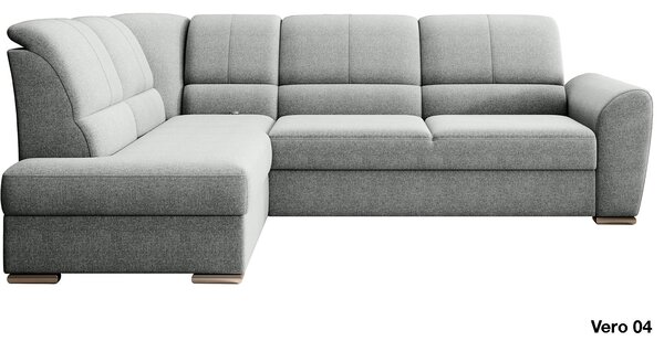 Colțar lemn masiv Extensibil Samara 270x186cm Ladă Depozitare Personalizabil - Loco 05