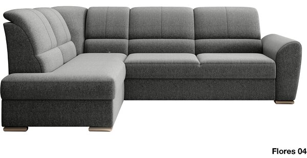 Colțar lemn masiv Extensibil Samara 270x186cm Ladă Depozitare Personalizabil - Loco 05