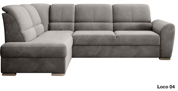 Colțar lemn masiv Extensibil Samara 270x186cm Ladă Depozitare Personalizabil - Loco 05