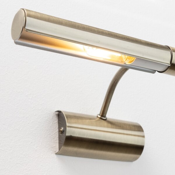 Aplică LED pentru tablouri Brilagi DANAE 2xE14/4W/230V 3000K bronz