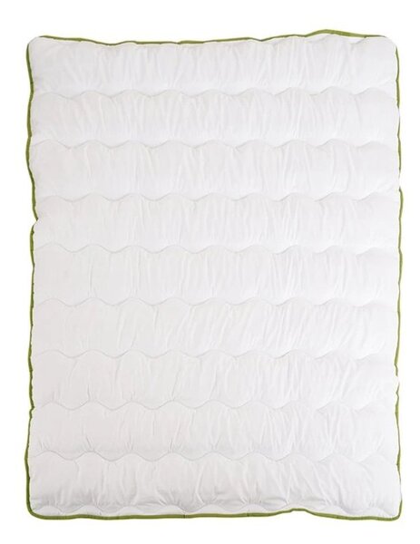Patura matlasata pentru toate anotimpurile BELLA ALOE VERA 140x200 cm, alba