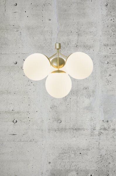 Lustră pe cablu Nordlux IVONA 4xE27/28W/230V auriu