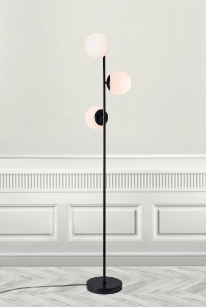Lampadar Nordlux LILLY 3xE14/25W/230V negru
