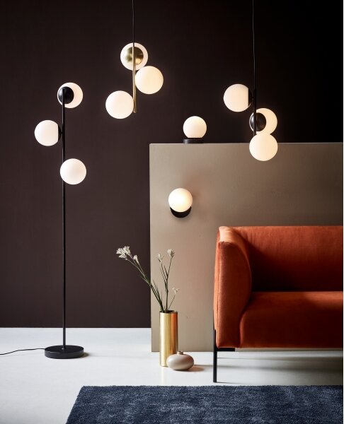 Lampadar Nordlux LILLY 3xE14/25W/230V negru