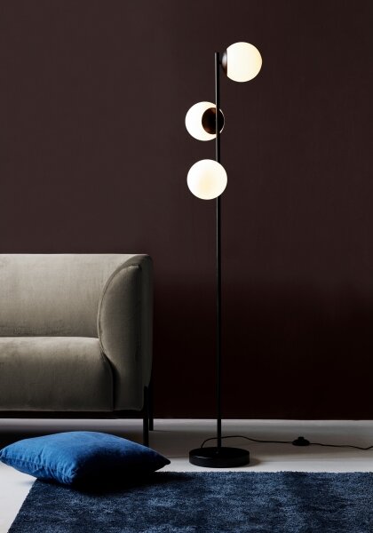 Lampadar Nordlux LILLY 3xE14/25W/230V negru