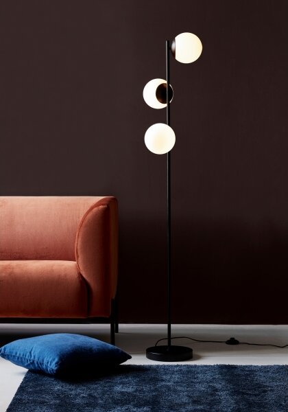 Lampadar Nordlux LILLY 3xE14/25W/230V negru