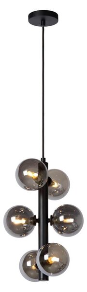 Lustră pe cablu Lucide 45474/06/30 TYCHO 6xG9/28W/230V negru