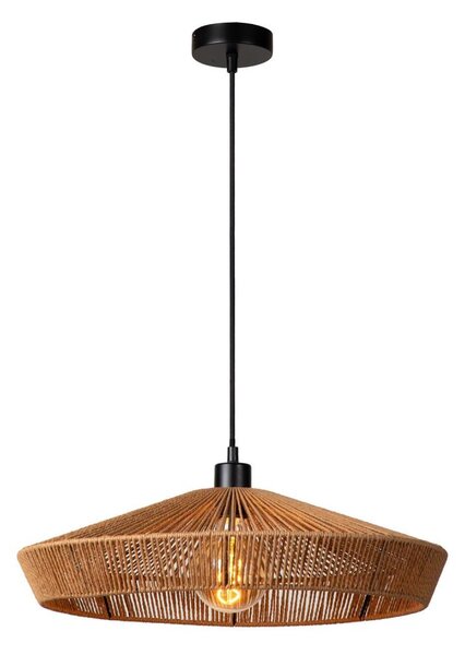 Lustră pe cablu Lucide 10413/50/72 YUNKAI 1xE27/60W/230V d. 50 cm maro