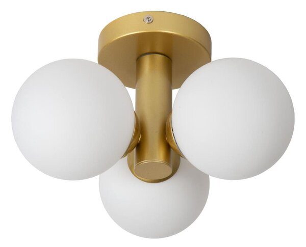 Plafonieră pentru baie Lucide 74116/03/02 TRUDY 3xG9/40W/230V IP44 auriu
