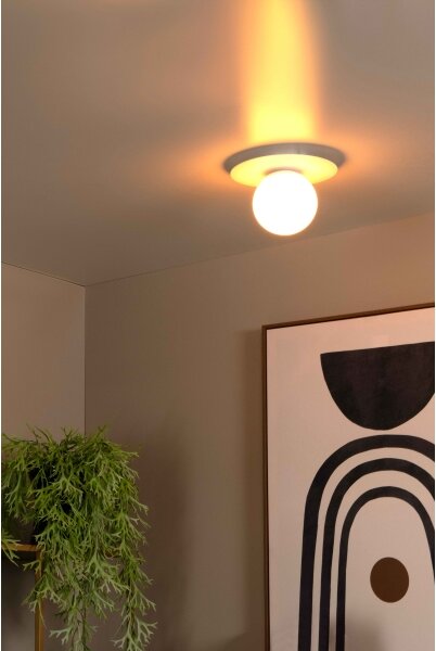 Plafonieră Lucide 79187/01/31 TRICIA 1xE27/15W/230V d. 25 cm alb
