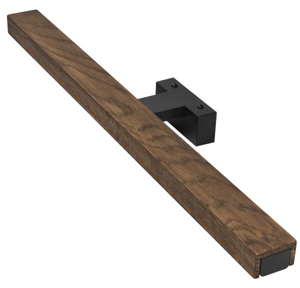 Aplică LED pentru oglindă de baie Brilagi WOODY MIRROR LED/12W/230V IP44 stejar/negru