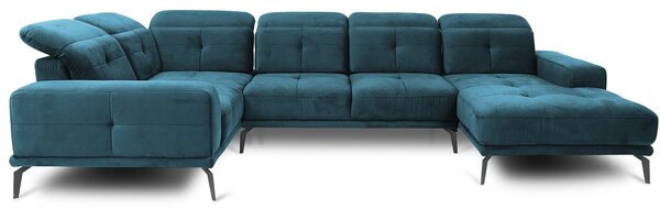 Colțar lemn masiv Formă U Nevada 350x201cm Personalizabil