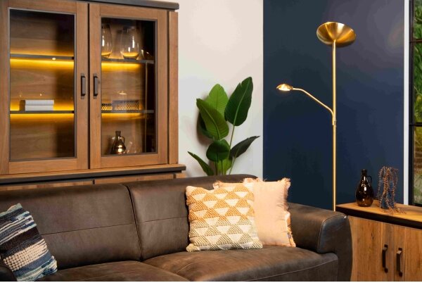 Lampadar LED dimabil Lucide 19791/24/02 ZENITH LED/20W + LED/4W/230V