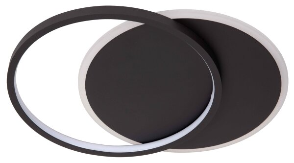 Plafonieră LED dimabilă Lucide 44112/24/30 AXELLE LED/24W/230V negru