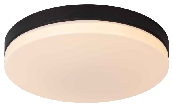 Plafonieră LED pentru baie Lucide 79111/36/30 BISKIT LED/24W/230V IP44 negru