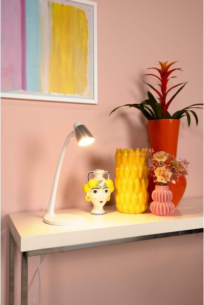 Lampă LED de masă Lucide 18660/05/31 LUDO LED/4,5W/230V alb