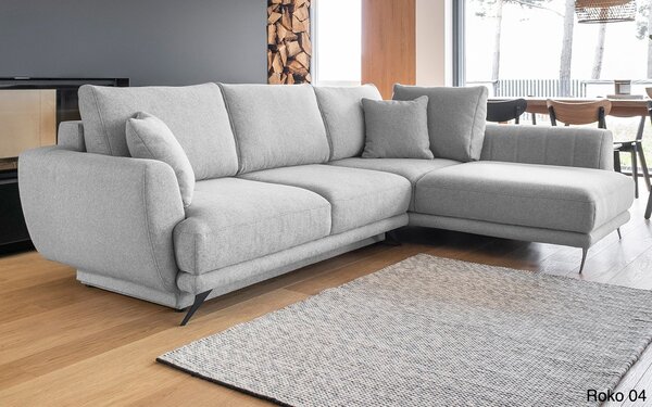 Colțar lemn masiv Extensibil Leona Depozitare 280x178cm Personalizabil - Softis 17